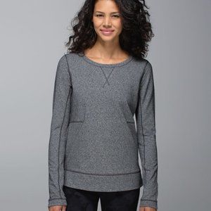 Lululemon Exhalation Pullover II Heathered Gray